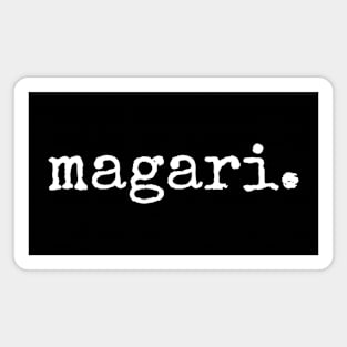 Magari Italian Sayings Magnet